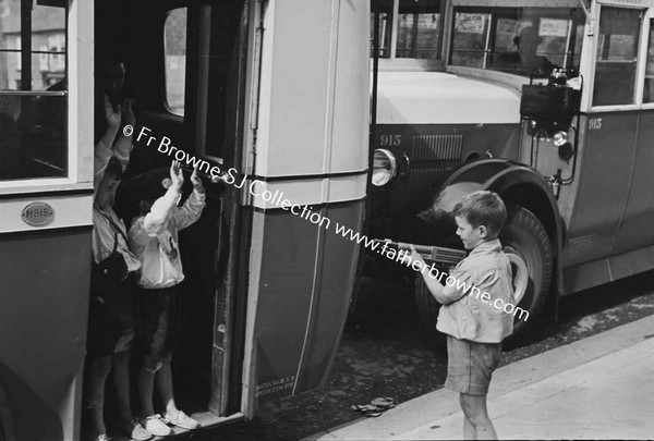 BUS SCENE BOYS PLAYING AT WESTPORT